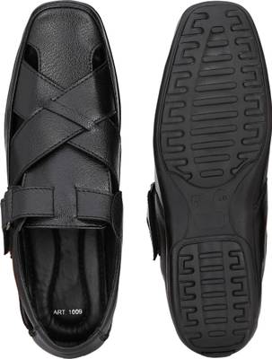 HNT Men Tan Sandals