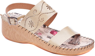 

Dolphin Miles Women Beige Wedges