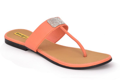

Indirang Women Orange Flats