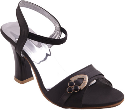 

Adorn Women Black Heels