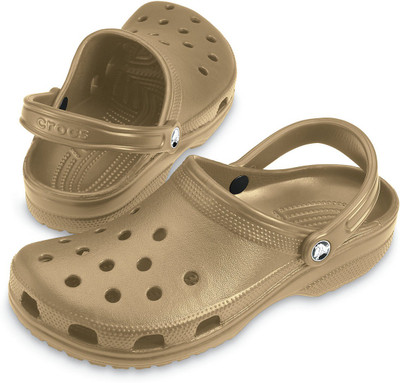 

Crocs Women Beige Clogs