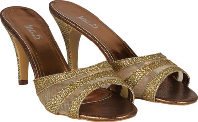 

Inc.5 Women ANT GOLD Heels