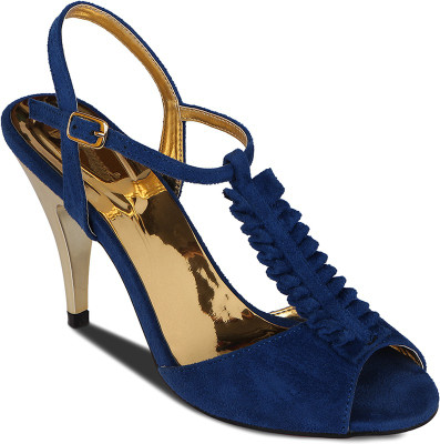 

Flora Women 18, Blue Heels