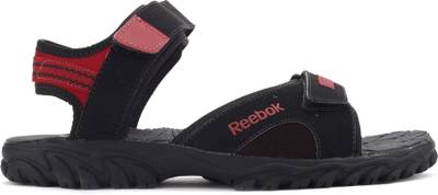 Reebok Men BLK/ RED RUSH Sports Sandals