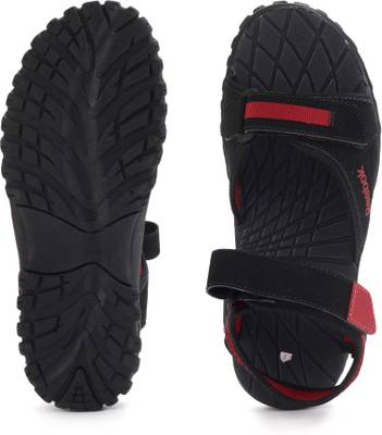 Reebok Men BLK/ RED RUSH Sports Sandals