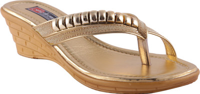 

Adorn Women Gold Wedges