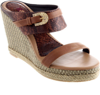 

Shuz Touch Women BROWN Wedges