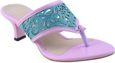Adorn Women Pink Heels