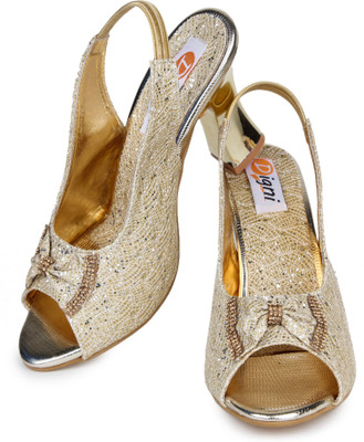 

Digni Women Golden Heels