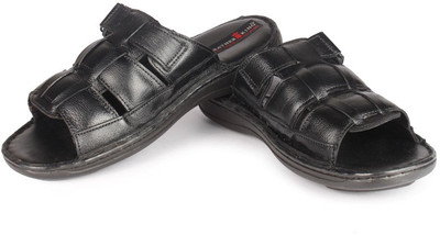 

K2 Leather Men Black Sandals