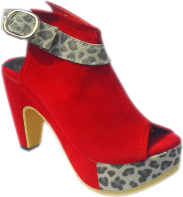 

Hedgehog Women Fiery Red Heels