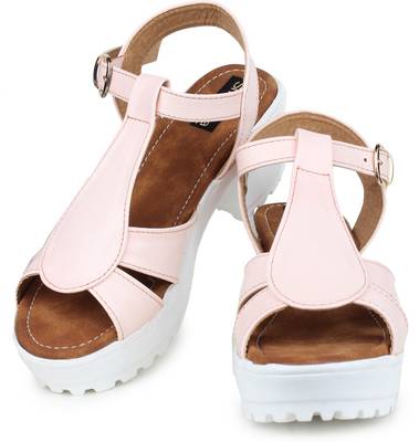 Shoetopia Women Pink Heels