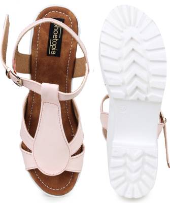 Shoetopia Women Pink Heels