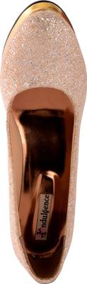 Indulgence Women Gold Heels