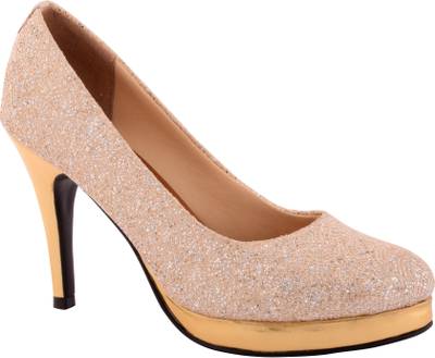 Indulgence Women Gold Heels