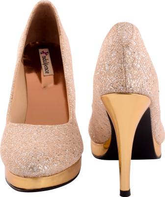 Indulgence Women Gold Heels