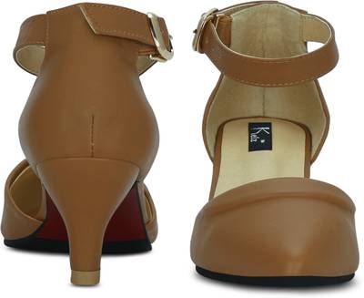 Kielz Women Tan Heels