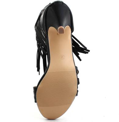 Shuberry Women Black Heels