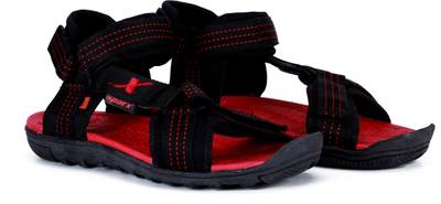 Sparx Men Black Sandals