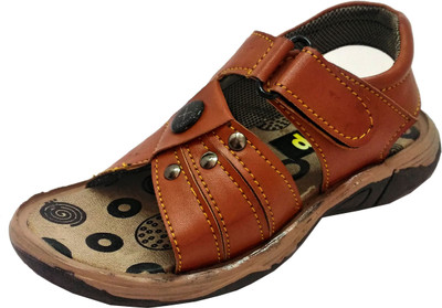 ZapZop Boys Sports Sandals, Tan