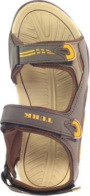 Khadim's Men Black Sandals