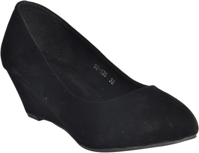 

Shuberry Women Black Wedges