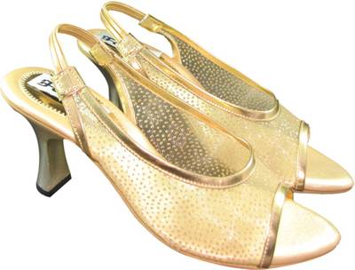 Faith Women Gold Heels