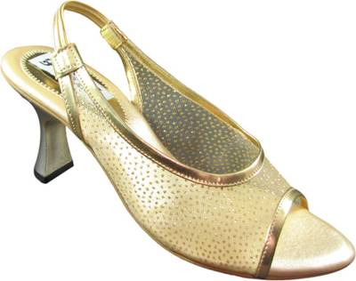 Faith Women Gold Heels