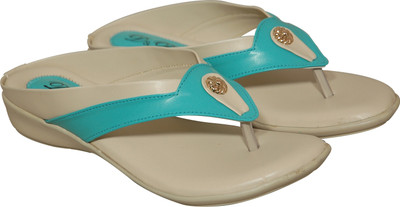 

D&D Women Sea-green Flats