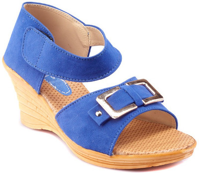 

Dolphin Miles Women Blue Wedges