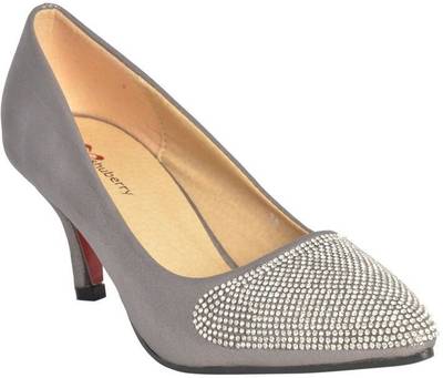 Shuberry Women White Heels