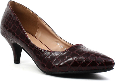 Shuberry Women Maroon Heels