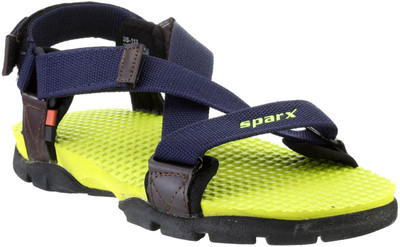 

Sparx Men N. Blue Fl. Green Flats