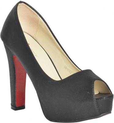 

Shuberry Women Black Heels