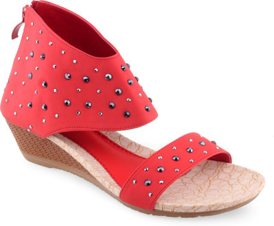 

Shuz Touch Women RED Wedges