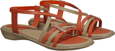 

D&D Women Peach Flats