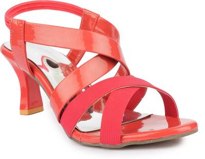 Moonwalk Women Red Heels
