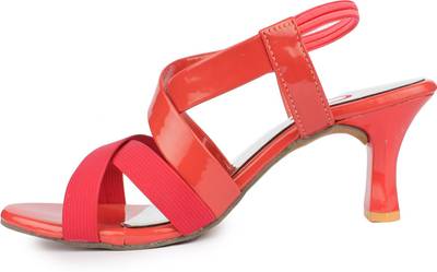 Moonwalk Women Red Heels