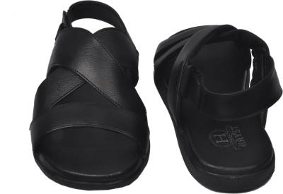 Hayst Men Black Sandals