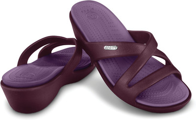 

Crocs Women Purple Wedges