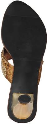 Indulgence Women AntiqueGold Heels