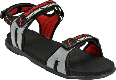 

Kraasa Men Black::Red Sandals