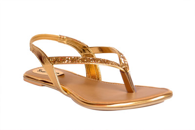 

Bora Bora Women Gold Flats