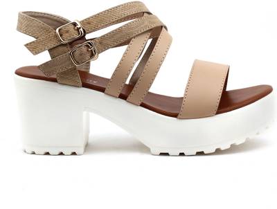 Shuberry Women White Heels