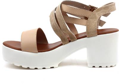 Shuberry Women White Heels