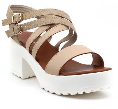 Shuberry Women White Heels