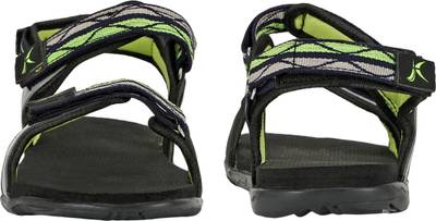 Kraasa Men Black::Green Sandals