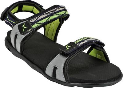 Kraasa Men Black::Green Sandals