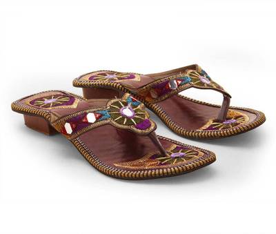 Indiangiftemporium Women Maroon Heels