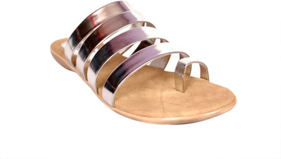 

Bora Bora Women Silver Flats